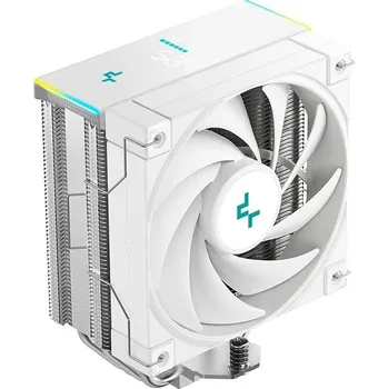 PC ventilátor DEEPCOOL AK400 Digital SE bílý Chladič, pro CPU, pro Intel i AMD, socket Intel LGA1851, 1700, 1200, 115x, AMD AM5, AM4, 1× 120mm ARGB PWM ventilátor, 4× heatpipe, digitální displej, bílý R-AK400-WHADMN-GJD