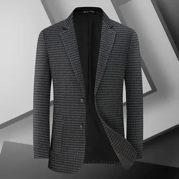 Pánské sako Best Fashion Pánské ležérní sako pro volný čas Barva: Černá, Velikost: 3XL