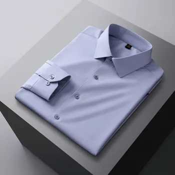 Pánská košile Best Fashion Pánská elegantní košile pro formální i pracovní styl Velikost: 50, Barva (Varianta): Světle šedá