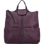 MaxFly dámský koženkový kabelko/batoh SP2337 PURPLE