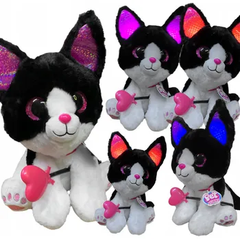 Hračka pro nejmenší Kouzelná Interaktivní Kočička – svítí, zpívá a reaguje na dotek + hůlka!