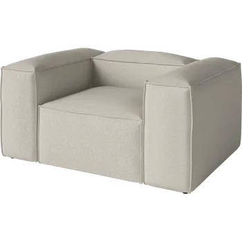 Křeslo Cosima, Čalounění Nantes antracit