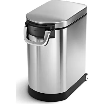 Odpadkový koš Simplehuman kontejner na 25 L / 11-13 Kg suchého krmiva pro psy a domácí zvířata, CW1887
