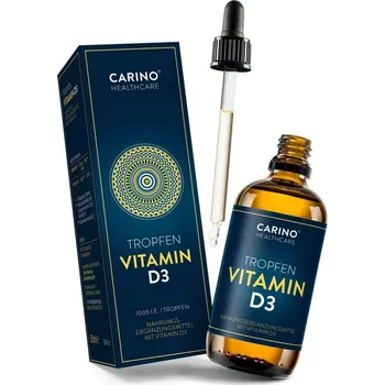 Doplněk stravy Woldohealth Carino Health Vitamín D3 1000 M.J. (25 μg)