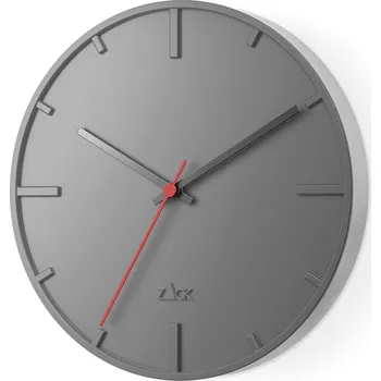 Hodiny ZACK Nástěnné hodiny WANU, 27 cm, šedé