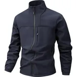 Best Fashion Pánský zimní kabát odolný větru a nepřízni počasí Barva: Tmavě Modrá, Velikost: 4XL