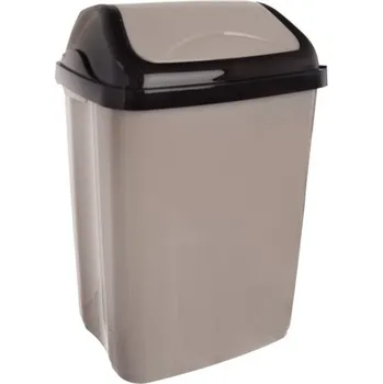 Odpadkový koš ORION Koš odp. UH Vittario kolíbka 10 l kávově hnědá 731394