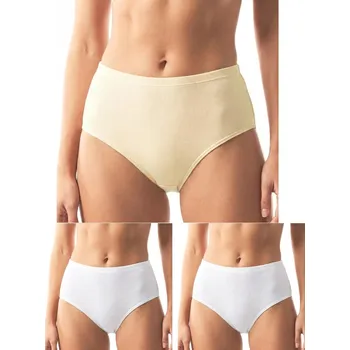 Dámské spodní prádlo Andrie PS 1710 4XL 3ks jednobar. dámské kalhotky