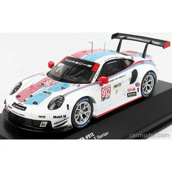 autíčko Ixo-models Porsche 911 991 Rsr Porsche Gt Team N 912 1:43, bílá
