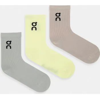 Pánské ponožky Ponožky On 3-pack 2UF10314481 béžová 80D, vel. 39/42.5