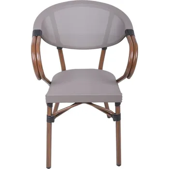 Béžová kovová zahradní židle Toskana – Garden Pleasure ID_1780626