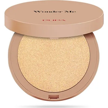 Rozjasňovač Pupa Wonder Me Glow Compact Face Highlighter - Rozjasňovač 7,5 g - 102 Pure Gold