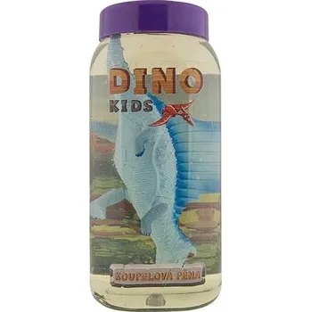 Koupelová pěna Pěna do koupele pro děti 700 ml s plastovou hračkou Dinosaurus – jemná pěna s přírodními extrakty