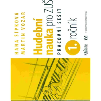 Hudební nauka pro ZUŠ – pracovní sešit 1. ročník – Martin Vozar