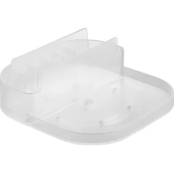 Organizace kuchyně YAMAZAKI Plastový otočný úložný organizér Tower 20 x 20 cm s přihrádkami