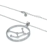 Šperky Jan Kos Jan Kos jewellery Stříbrný řetízek s přívěskem JMAS9509SN45