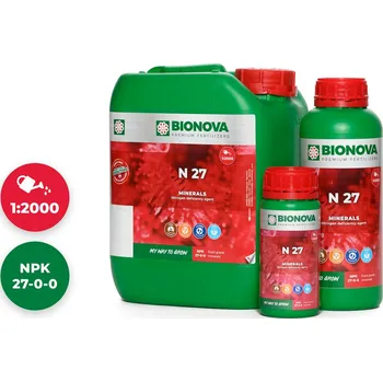 Hnojivo BioNova N 27 Objem: 5l