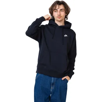 Pánská mikina Mikina S Kapucí Nike SB Sportswear Club Fleece Black - L