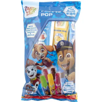 Bonbon Paw Patrol Freeze Pop - zmrzliny ke zmražení s ovocnou složkou 10x50ml