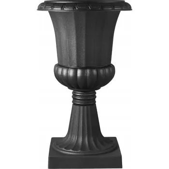 Květináč Květináč plast černý Vevor 40 cm x 40 cm x 67 cm