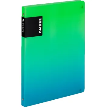 Kancelář Oxybag Pořadač PP A4 4kr. OMBRE zelená