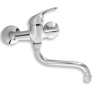 Vodovodní baterie Novaservis Dřezová baterie Titania Iris s otočným ramínkem 150 mm chrom 92070/T.0