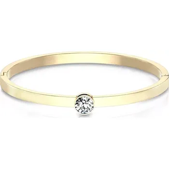 Náramek Pevný náramek žluté zlato 58mm