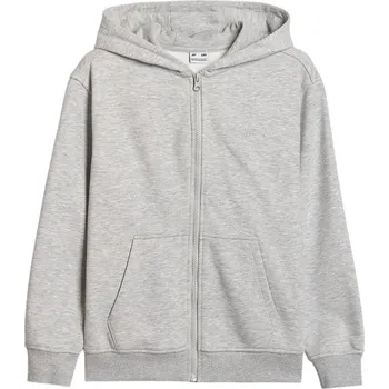 Chlapecká mikina Dětská mikina 4F Sweatshirt M1859 Dětská velikost: 134 / Barva: šedá