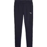 Pánské tepláky Puma EVOSTRIPE PANTS M Tmavě modrá, Bílá