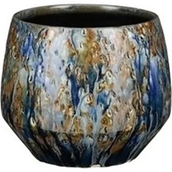 Obal na květináč Obal na květináč kulatý keramický HARRIS 16,5cm