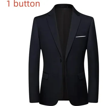 Best Fashion Pánské formální sako pro společenské události Velikost: 3XS, Barva (Varianta): cyan 1 buttons