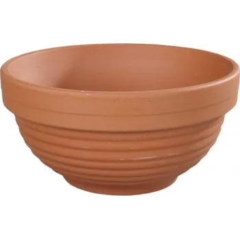 Pěstitelství Žardinka keramická FLOWER terakotová 9cm