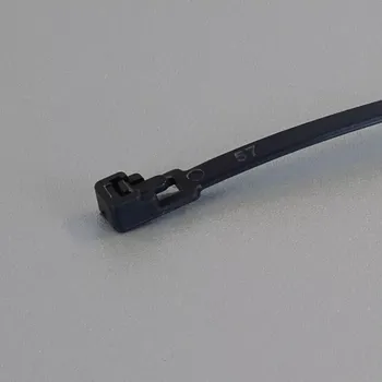 Stahovací páska Stahovací páska, 4.8 mm, 150 mm, černá, rozebíratelná