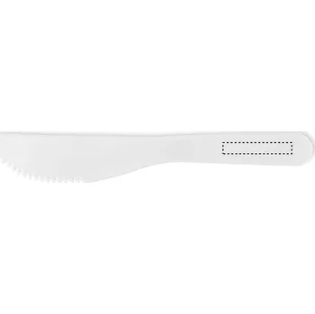 Příbor Sada příborů z PP TAMPONOVÝ TISK (MAX. 1 BARVA, 5X30MM) 1 barva 5 KNIFE