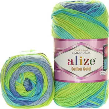 Příze Alize Cotton Gold Batik 4146