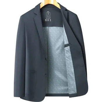 Best Fashion Pánské společenské sako pro formální události Barva: Šedá, Velikost: XS