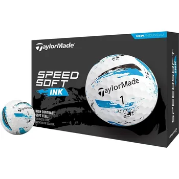Golfový míček TaylorMade Speed Soft Ink Blue 12 Golfové míčky