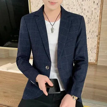 Best Fashion Pánské elegantní sako pro business i večerní styl Barva: Tmavě Modrá, Velikost: M