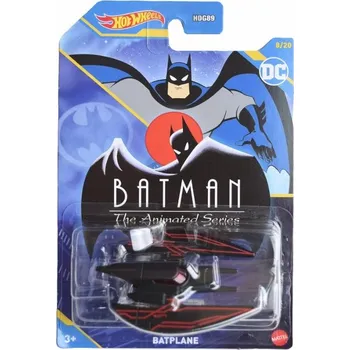 Dětské zboží BATPLANE Batman HLK62 - Hot Wheels BATPLANE - model auta