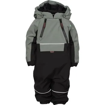 Kojenecká kombinéza LINDBERG SWEDEN DĚTSKÁ ZIMNÍ KOMBINÉZA LINDBERG SWEDEN, ANORAK BABY 15 000 MM, GREEN Velikost: 104