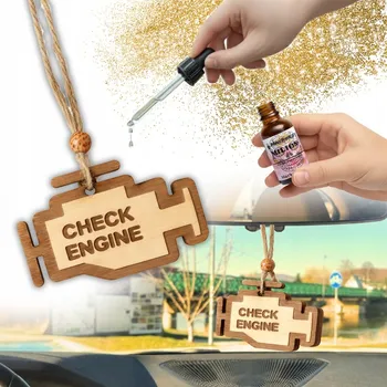 Vůně do auta Sada - Vůně do auta CHECK ENGINE + parfém Milion