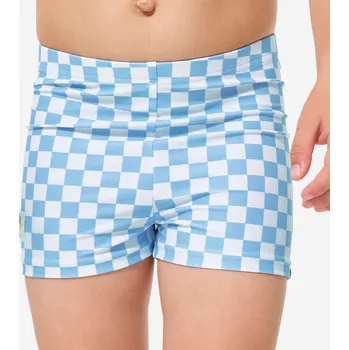 DECATHLON Chlapecké boxerky s UV ochranou pro nejmenší Titou 3 ROKY MODRÁ