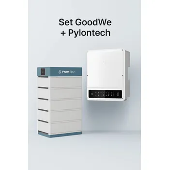 solární set Set goodwe 10 kW + baterie pylontech 10,6 kwh