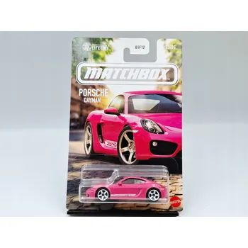 autíčko MATCHBOX PORSCHE CAYMAN MBX EVROPSKÁ ŘADA AUTOVŮ 2026