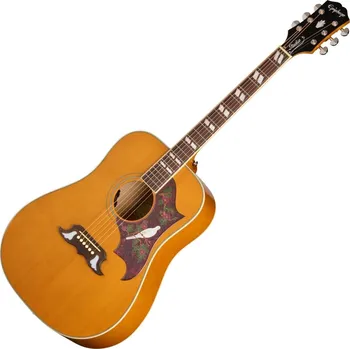 Elektroakustická kytara Epiphone Dove Studio Natural Elektroakustická kytara Dreadnought (Jako nové)