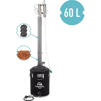 Destilační přístroj Palírna Destilátor 60l kolona 60,3 mm izolace nádrže 343009