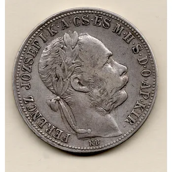 Mincovna Kremnica František Josef I. Zlatník (Forint) FJI 1890 KB 12.27 g, stříbrná mince