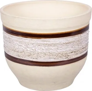 Pěstitelství Květináč MONARDA drápaný pruh 24cm