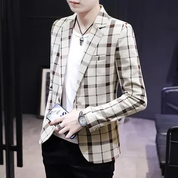 Best Fashion Pánské lehké sako pro letní společenské akce Velikost: S, Barva (Varianta): Khaki