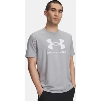 Pánské tričko Pánské tričko Under Armour UA SPORTSTYLE LOGO UPDATE 1382911-037 Šedá 3XL